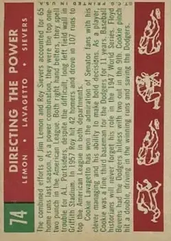 Back of Card #74