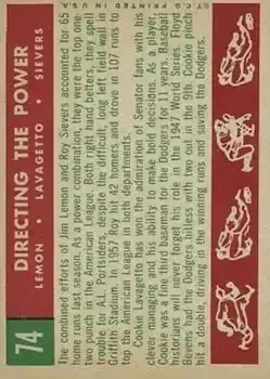Back of Card #74