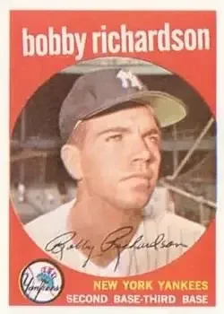 1959 Topps #76 Bobby Richardson