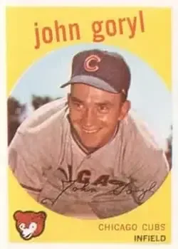 1959 Topps #77 John Goryl