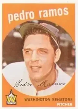 1959 Topps #78 Pedro Ramos