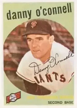 1959 Topps #87 Danny O'Connell