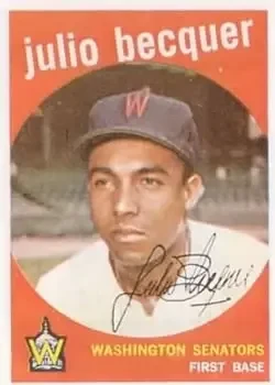 1959 Topps #93 Julio Becquer