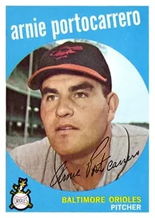 1959 Topps #98 Arnie Portocarrero