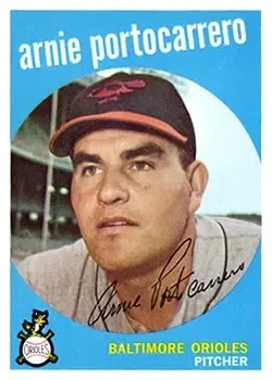1959 Topps #98 Arnie Portocarrero