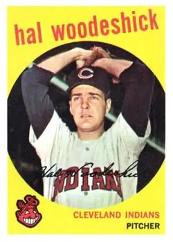 1959 Topps #106 Hal Woodeshick