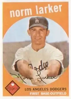 1959 Topps #107 Norm Larker