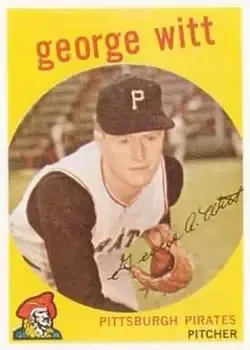 1959 Topps #110 George Witt