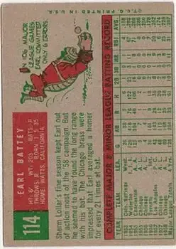 Back of Earl Battey