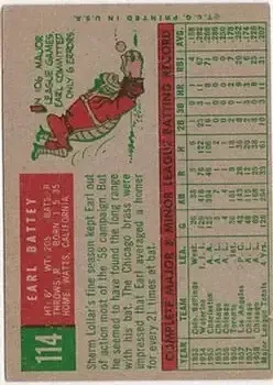 Back of Earl Battey