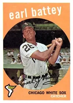 1959 Topps #114 Earl Battey