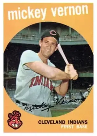 1959 Topps #115 James Vernon