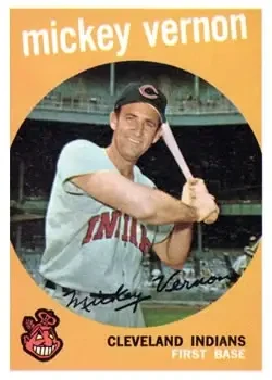 1959 Topps #115 James Vernon