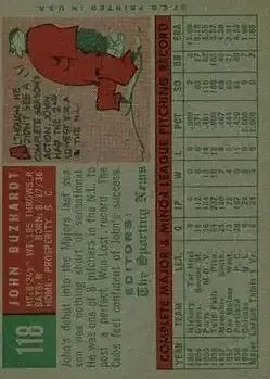 Back of John Buzhardt
