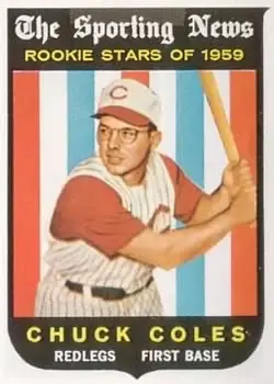 1959 Topps #120 Chuck Coles