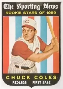 1959 Topps #120 Chuck Coles