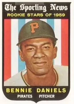 1959 Topps #122 Bennie Daniels