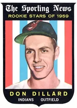 1959 Topps #123 Don Dillard