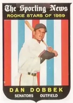 1959 Topps #124 Dan Dobbek