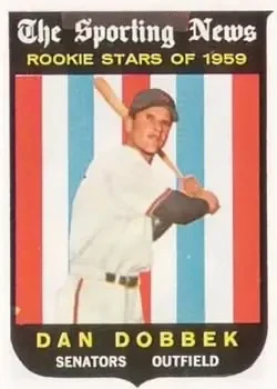 1959 Topps #124 Dan Dobbek