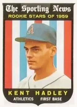 1959 Topps #127 Kent Hadley