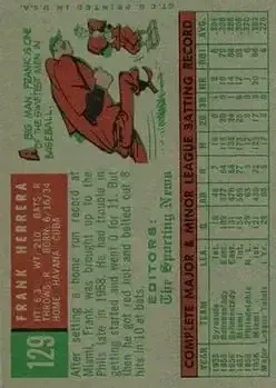 Back of Pancho Herrera