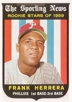 1959 Topps #129 Pancho Herrera