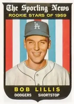 1959 Topps #133 Bob Lillis