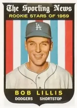 1959 Topps #133 Bob Lillis