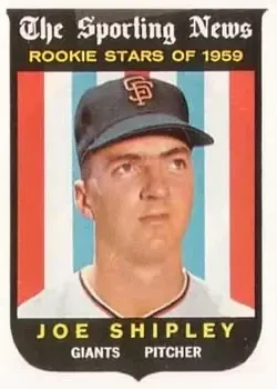 1959 Topps #141 Joe Shipley