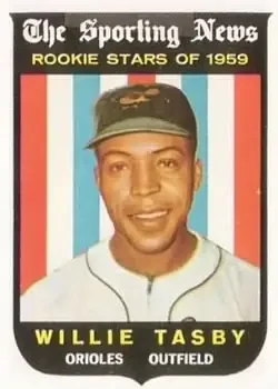 1959 Topps #143 Willie Tasby