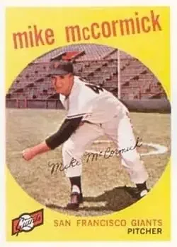 1959 Topps #148 Mike McCormick