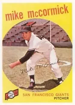 1959 Topps #148 Mike McCormick