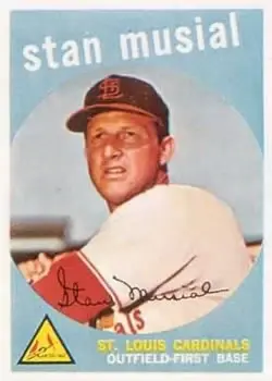 1959 Topps #150 Stan Musial