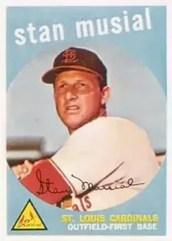 1959 Topps #150 Stan Musial