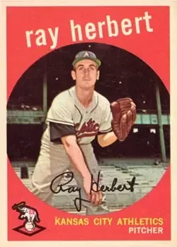 1959 Topps #154 Ray Herbert