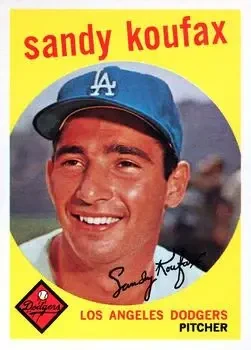 1959 Topps #163 Sandy" Koufax