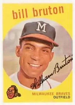 1959 Topps #165 Bill Bruton