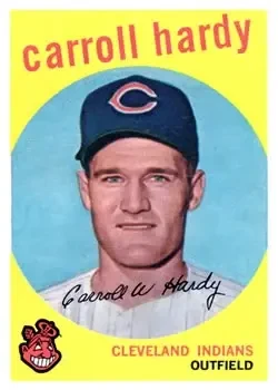 1959 Topps #168 Carroll Hardy