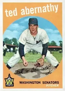 1959 Topps #169 Ted Abernathy