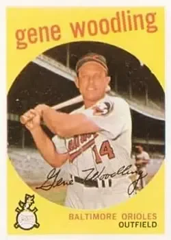 1959 Topps #170 Gene Woodling