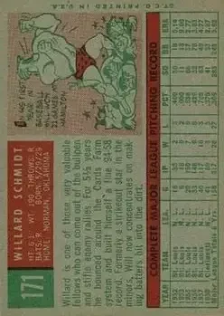 Back of Willard Schmidt