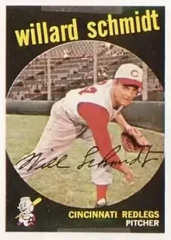 1959 Topps #171 Willard Schmidt