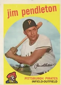 1959 Topps #174 Jim Pendleton