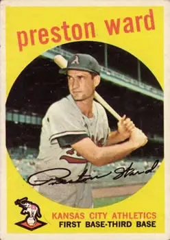 1959 Topps #176 Preston Ward