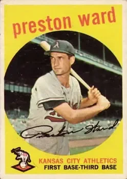 1959 Topps #176 Preston Ward
