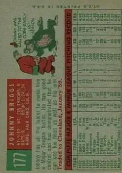 Back of Johnny Briggs