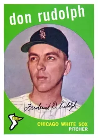 1959 Topps #179 Don Rudolph