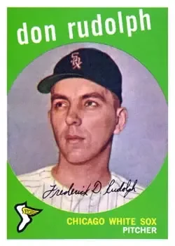 1959 Topps #179 Don Rudolph