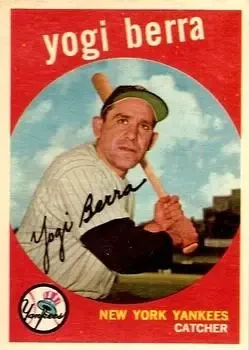 1959 Topps #180 Larry "Yogi" Berra